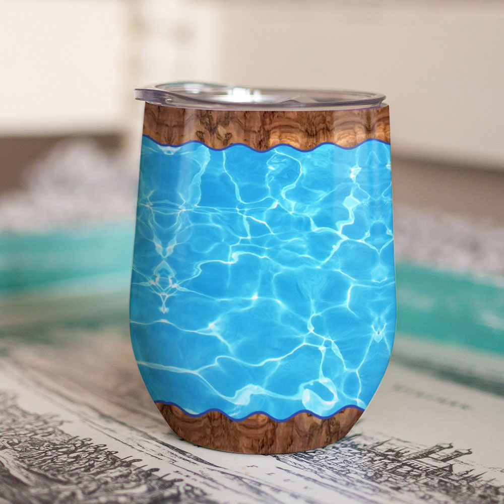 Turtle Grandma Nana Mommy Personalized Wine Tumbler