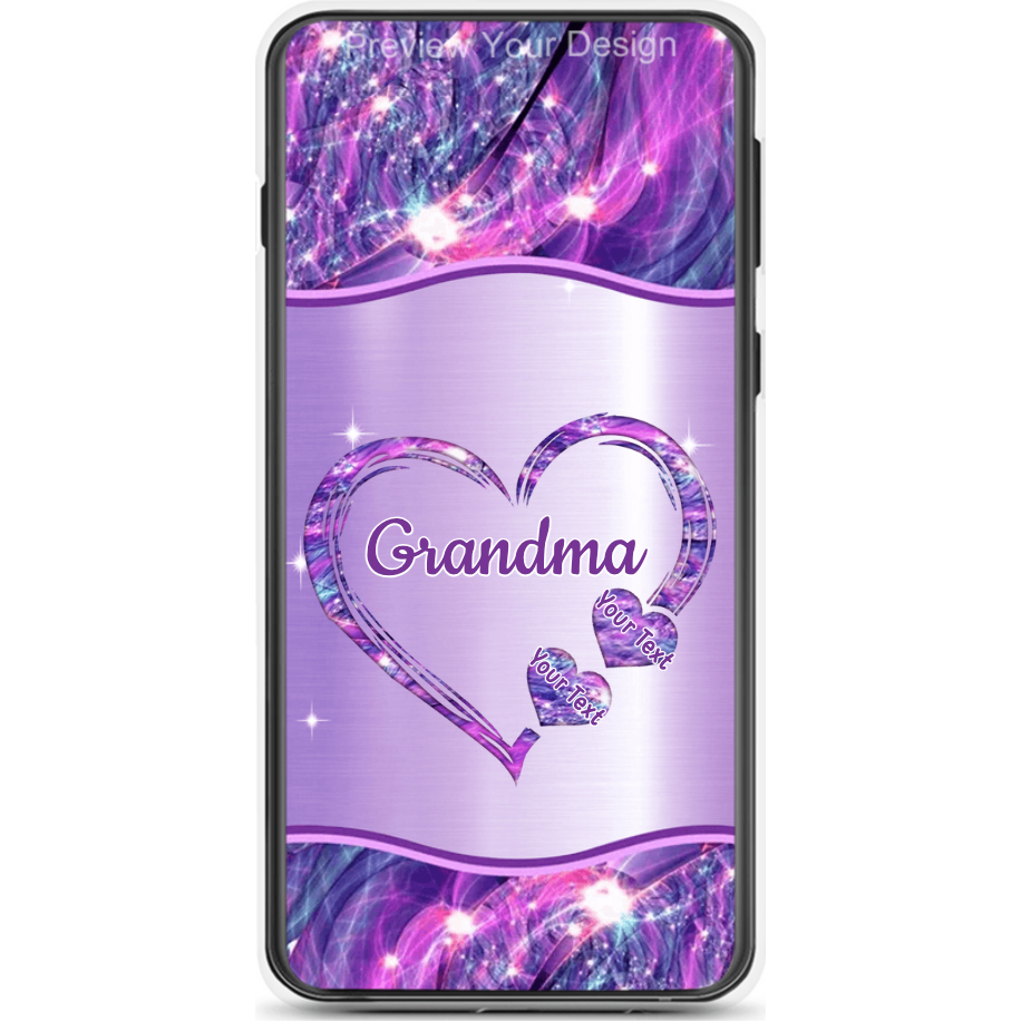 Hearts Grandma Nana Mimi Gigi Personalized Phone case