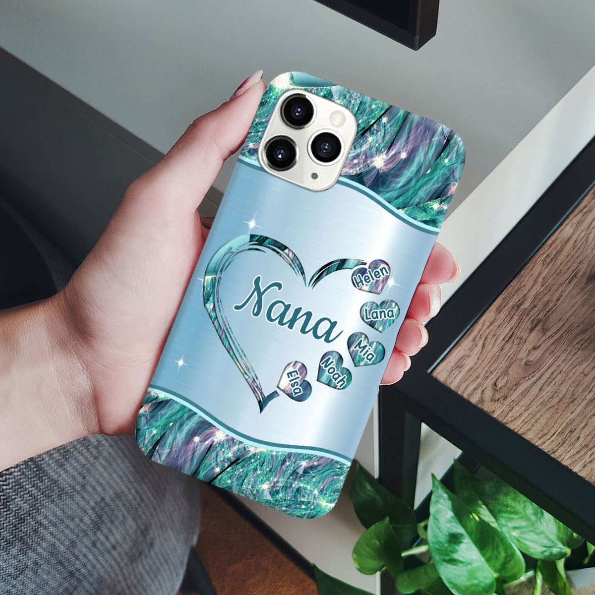 Hearts Grandma Nana Mimi Gigi Personalized Phone case SC7054 (ABT2202252)
