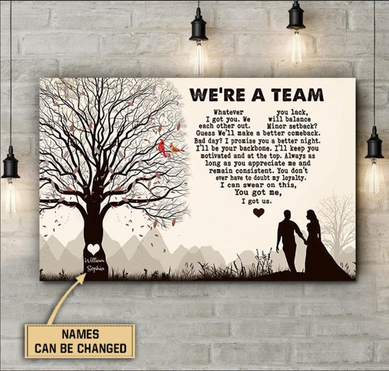 We are a team Canvas NTK08JUN21VA2