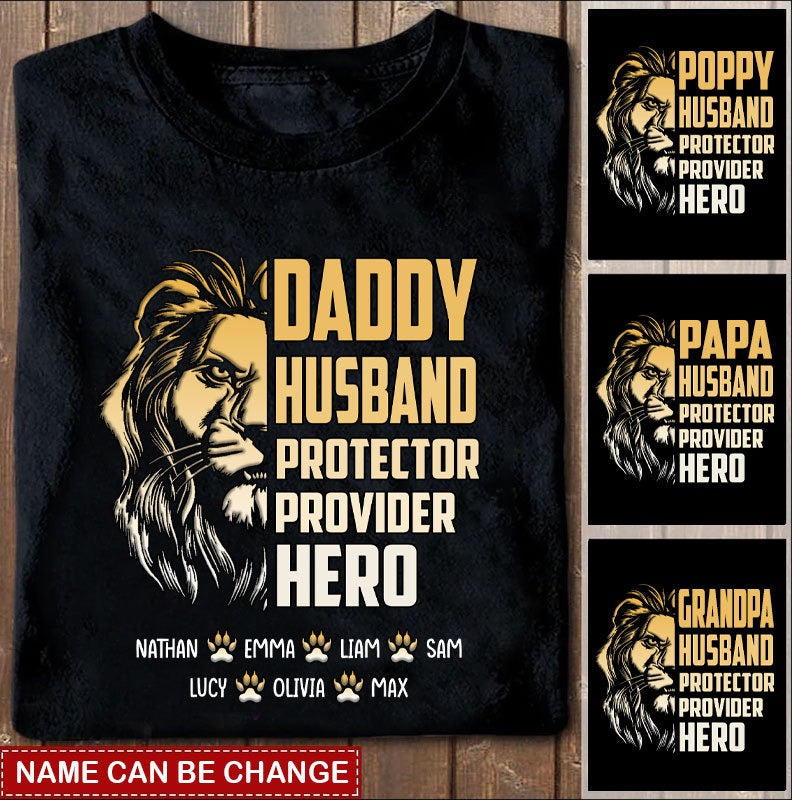 Daddy Husband Protector Personalized Shirt Apparel Gearment