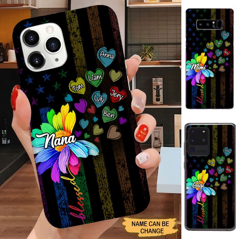 Dandelion Colorful Flower Grandma Mommy Auntie Personalized Phone Case Phone case FUEL