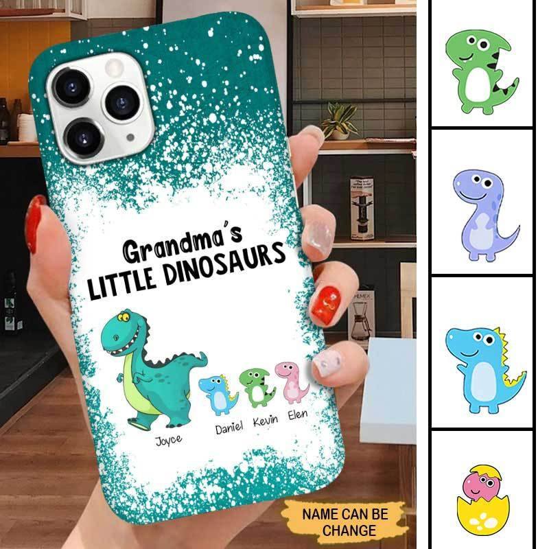 Dinosaurs Grandma with Grandkids Personalized Phone case Phone case FUEL