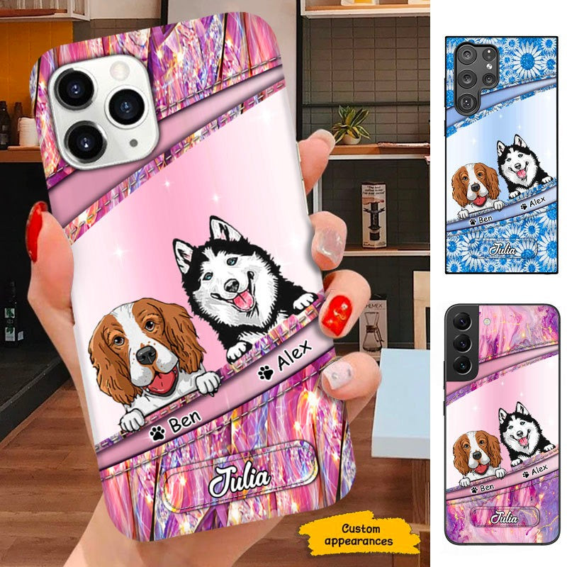 Dog Mom Puppy Dog Lover Personalized Phone Case SC29124
