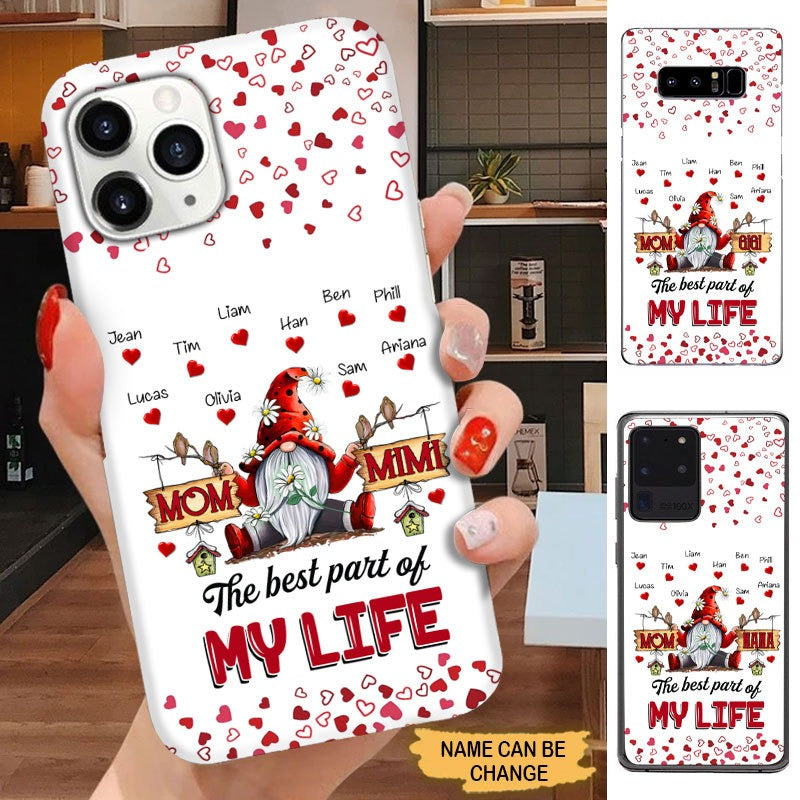 Gnome Being A Mom And Grandma is The best Part Of My Life Personalized Phone Case Phone case FUEL