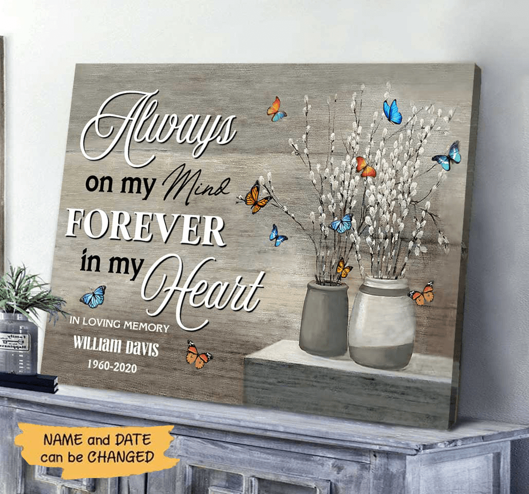 Memorial Gift Canvas Butterflies HP-15HL030 Canvas Dreamship
