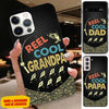 Reel Cool Grandpa, Papa, Dad Personalized Phone case Phone case FUEL 
