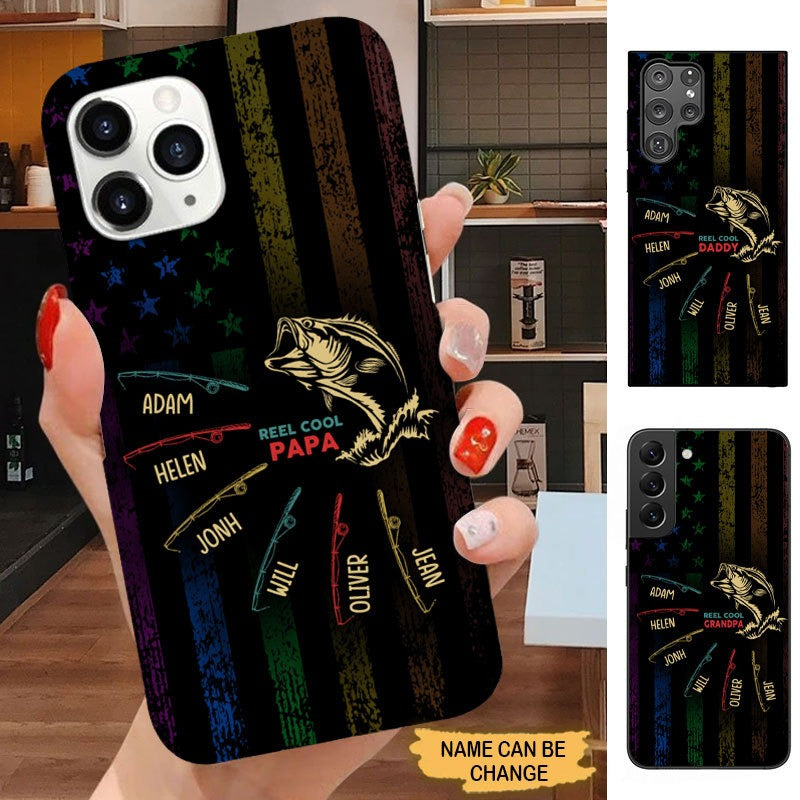 Reel Cool Papa Grandma Daddy Personalized Phone case Phone case FUEL