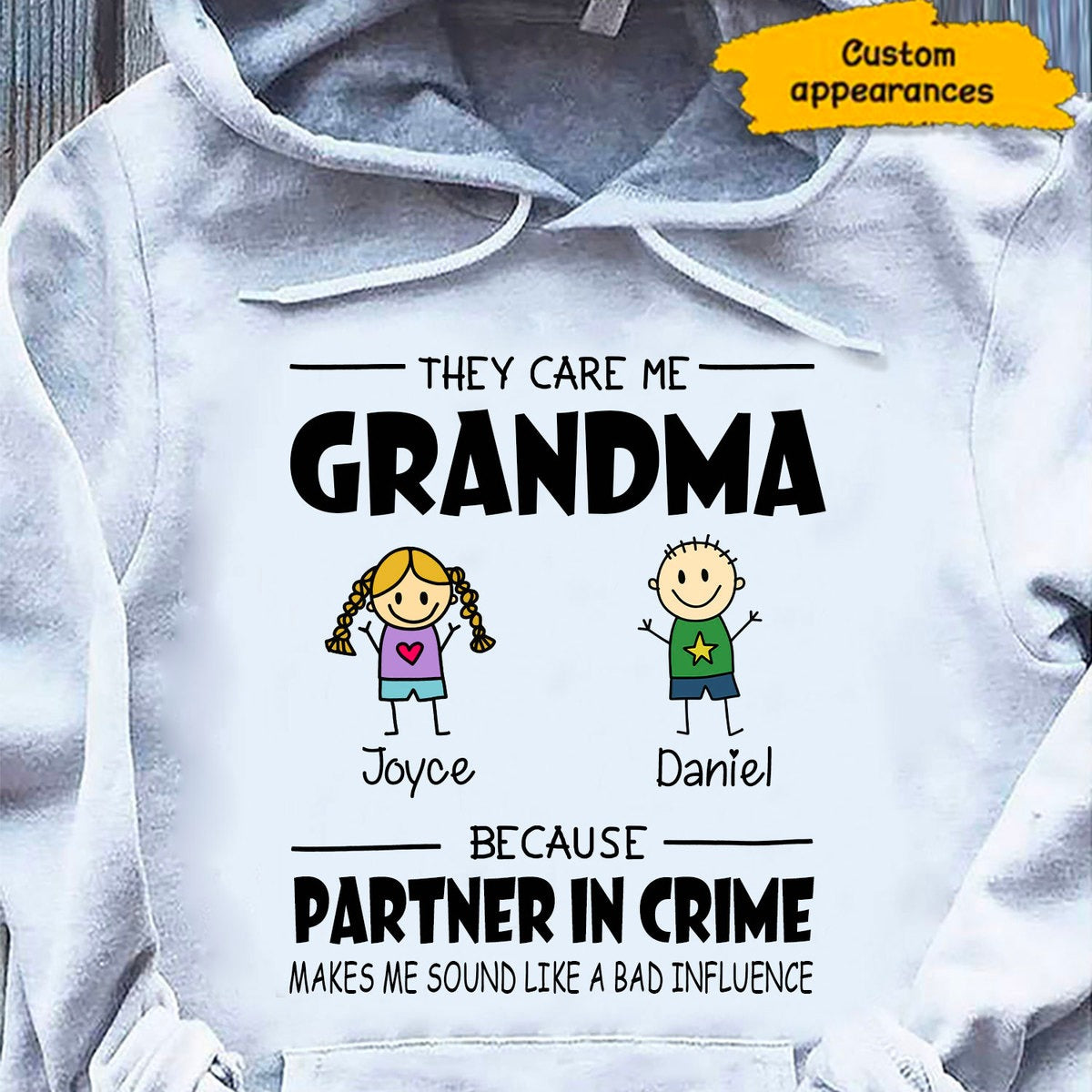 They call me Grandma Nana Mommy Funny Kids Personalized Hoodie Shirt SC281112