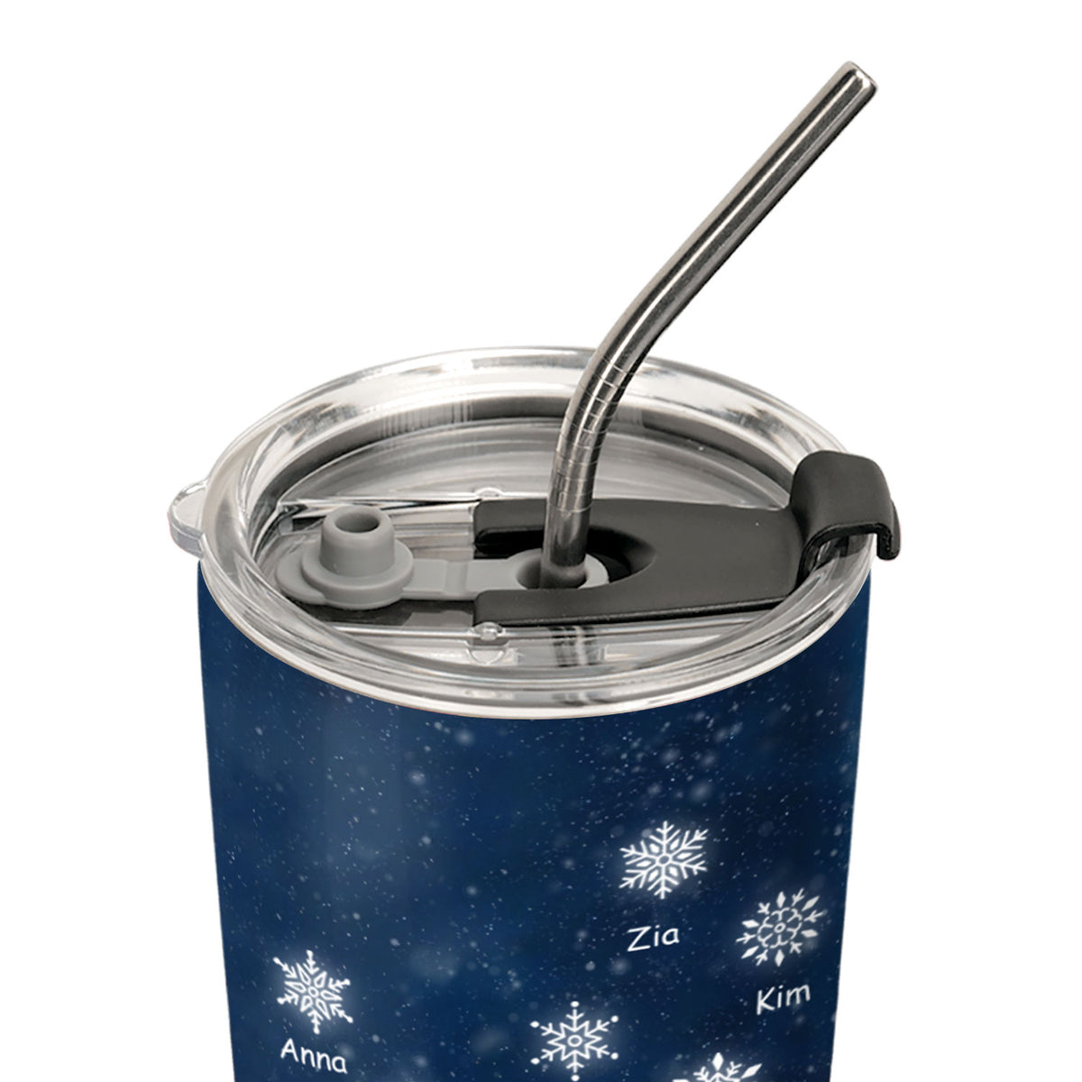 Snowman Grandma Nana Mimi Mom Personalized Tumbler