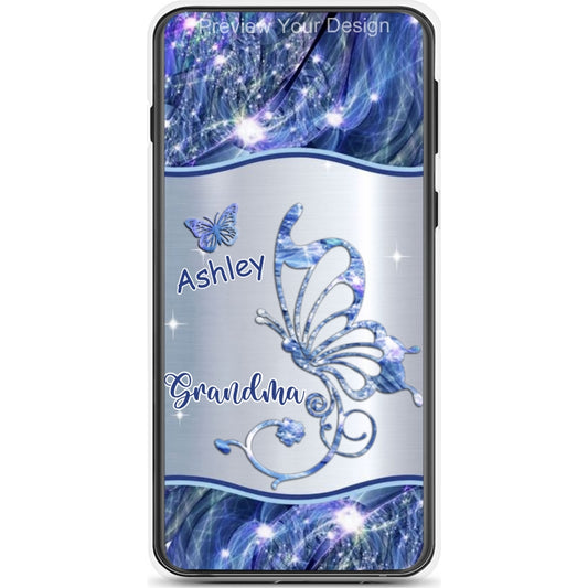 Butterflies Grandma Nana Mimi Mom Personalized Phone Case SC22656