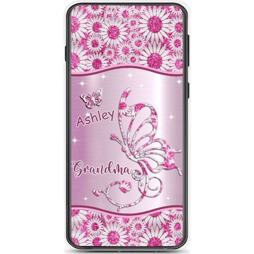 Butterflies Grandma Nana Mimi Mom Personalized Phone Case SC22655