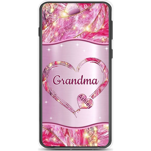 Hearts Grandma Nana Mimi Gigi Personalized Phone case SC50511B05