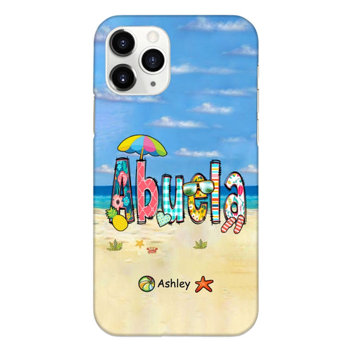 Summer Beach Grandma Mimi Nana Mommy Personalized Phone Case SC293236