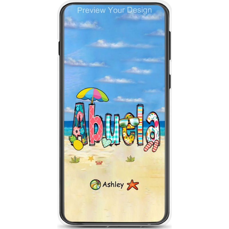 Summer Beach Grandma Mimi Nana Mommy Personalized Phone Case SC293236