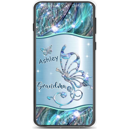Butterflies Grandma Nana Mimi Mom Personalized Phone Case SC22652