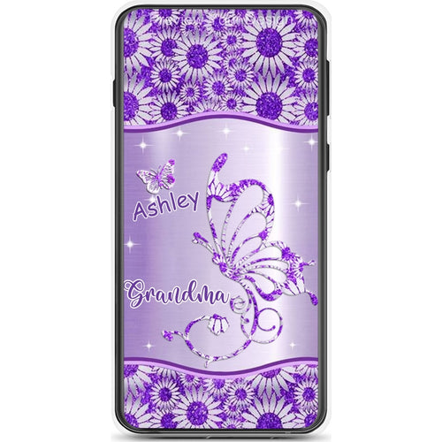 Butterflies Grandma Nana Mimi Mom Personalized Phone Case
