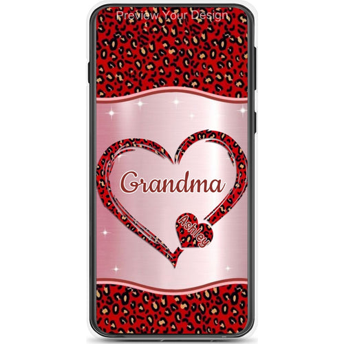 Hearts Grandma Nana Mimi Gigi Personalized Phone case SC50511B31