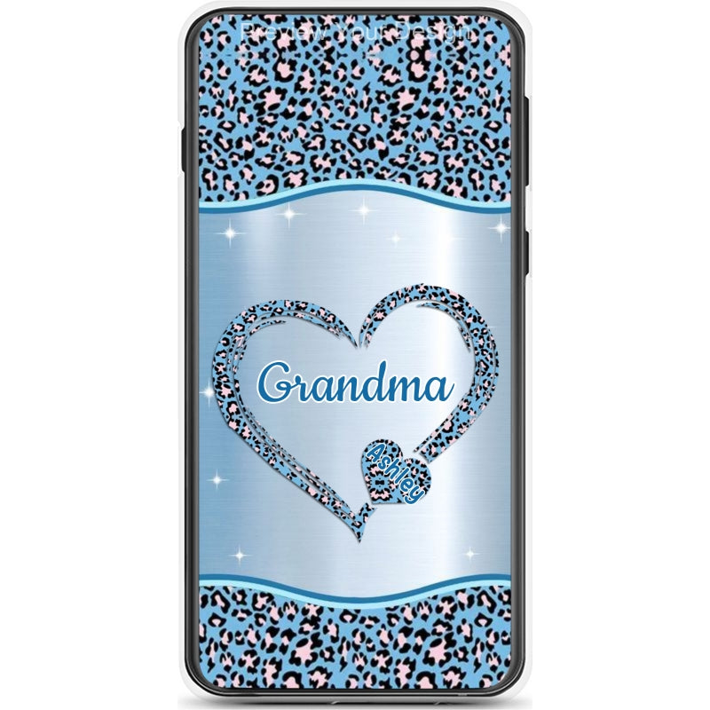 Hearts Grandma Nana Mimi Gigi Personalized Tough Case SC7054TC24