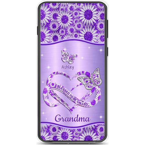 Butterfly Blessed To be called Grandma Nana Mimi Mommy Personalized Phone Case