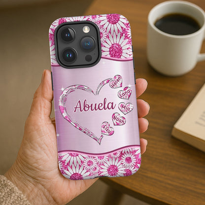Hearts Grandma Nana Mimi Gigi Personalized Tough case SC7054V3P