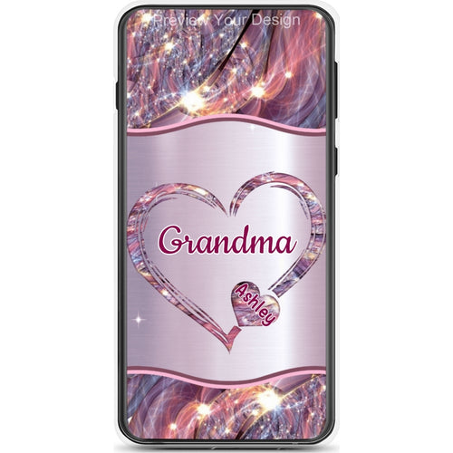 Hearts Grandma Nana Mimi Gigi Personalized Phone case SC50511B03