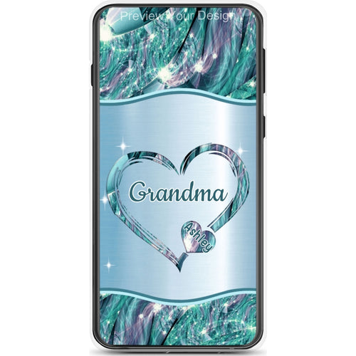 Hearts Grandma Nana Mimi Gigi Personalized Tough Case SC7054TC04