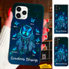 Blue Butterfly  Mom Grandma Blessings Nana Mimi Gigi Auntie Personalized phone case SC2312451