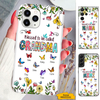 Butterfly Blessed To be called Mom Grandma Nana Mimi Gigi Auntie Personalized phone case SC2612427