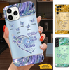 Butterfly Blessed to be called Grandma Nana Mimi Mom Auntie Personalized Phone Case SC2410103