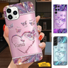 Butterfly Blessed to be called Grandma Nana Mimi Mom Auntie Personalized Phone Case SC241097