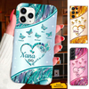 Butterfly Blessed to be called Grandma Nana Mimi Mom Auntie Personalized Phone Case SC2410177