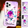 Butterfly Flower Grandma Nana Mimi Mommy Personalized Phone Case SC2612233