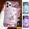 Butterfly Grandma Nana Mimi Mom Auntie Personalized Phone Case SC24100815