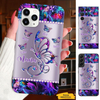 Butterfly Grandma Nana Mimi Mom Auntie Personalized Phone Case SC24101417