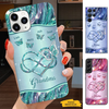 Butterfly Grandma Nana Mimi Mom Auntie Personalized Phone Case SC24110127