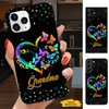 Butterfly Heart Grandma Nana Mimi Mom Personalized Phone case SC24041020