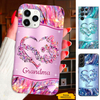 Butterfly Heart Mom Grandma Nana Mimi Gigi Auntie Personalized phone case SC2212449
