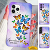 Butterfly Mom Grandma Nana Mimi Gigi Auntie Personalized phone case SC221243