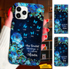 Butterfly My Greatest Blessings Called me Mom Grandma Nana Mimi Gigi Auntie Personalized phone case SC2212460