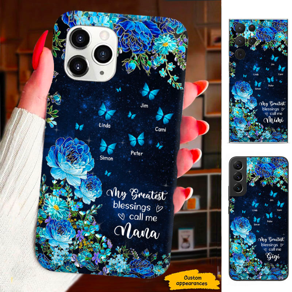 Butterfly My Greatest Blessings Called me Mom Grandma Nana Mimi Gigi A ...