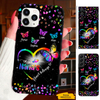 Colorful Butterfly Grandma Nana Mimi Gigi Auntie Mom Personalized Phone case SC24110510