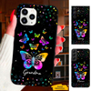 Colorful Butterfly Mom Grandma Nana Mimi Gigi Auntie Personalized phone case SC231248