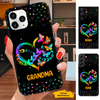 Colorful Butterfly Mom Grandma Nana Mimi Gigi Auntie Personalized phone case SC261246