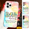 Colorful Heart LOVE Grandma Nana Mimi Gigi Personalized Phone Case SC151245