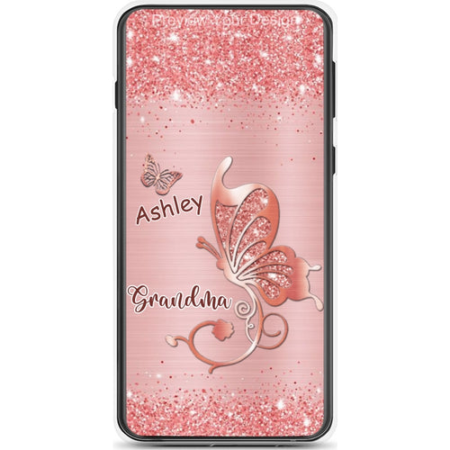 Butterflies Grandma Nana Mimi Mom Personalized Phone Case SC226537
