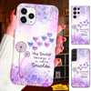 Dandelion Hearts My Greatest Blessings call me Grandma Mommy Nana Auntie Personalized Phone case SC25122306