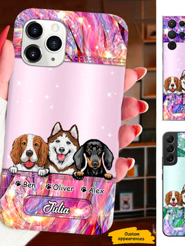 Dog Mom Dog Lover Personalized Phone Case SC24110120