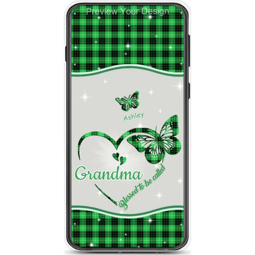 Butterflies Blessed to be called Nana Mimi Gigi Grandma Personalized Phone Case SC1762-35
