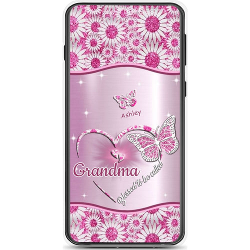 Butterflies Blessed to be called Nana Mimi Gigi Grandma Personalized Phone Case SC1762-05